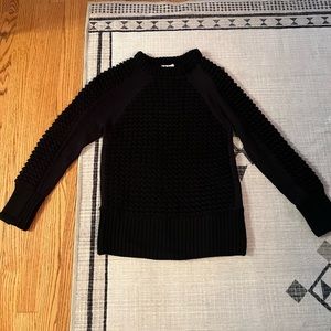Helmut Lang Chunky Black Sweater Size Small